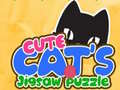 თამაშის Cute Cats Jigsaw Puzzle