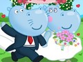 თამაშის Hippo Wedding Party