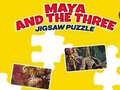 თამაშის Maya and the Three Jigsaw Puzzle