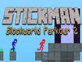 თამაშის Stickman Blockworld Parkour 2