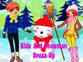 თამაშის Kids and Snowman Dress Up