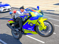 თამაშის Police Bike Stunt Race Game