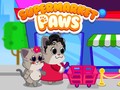 თამაშის Supermarket Paws