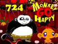 თამაშის Monkey Go Happy Stage 724