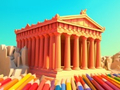 თამაშის Coloring Book: Parthenon Temple