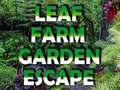 თამაშის Leaf Farm Garden Escape