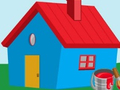 თამაშის Coloring Book: House