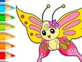თამაშის Coloring Book: Butterfly