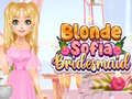 თამაშის Blonde Sofia Bridesmaid