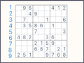 თამაშის Classic Sudoku Puzzle