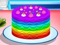 თამაშის Cooking Rainbow Cake