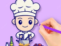 თამაშის Coloring Book: Chef