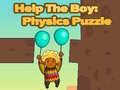 თამაშის Help The Boy: Physics Puzzle