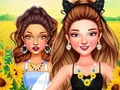 თამაშის Celebrity Sunflower Shine Looks