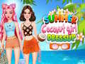 თამაშის Summer Coconut Girl Dress Up