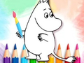 თამაშის Coloring Book: Moomim