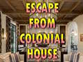 თამაშის Escape From Colonial House