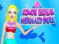 თამაშის Color Reveal Mermaid Doll