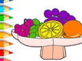 თამაშის Coloring Book: Fruit
