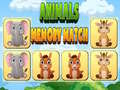 თამაშის Animals Memory Match