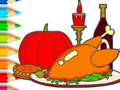 თამაშის Coloring Book: Thanksgiving Day