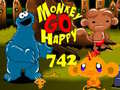 თამაშის Monkey Go Happy Stage 742