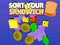 თამაშის Sort Your Sandwich