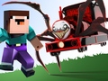 თამაშის Noob vs Spider Train