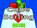 თამაშის Cube Sorting