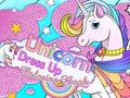 თამაშის Unicorn Dress Up Coloring Book