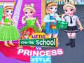 თამაშის Little Girls School vs Princess Style