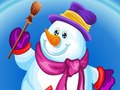 თამაშის Snowman Dress up
