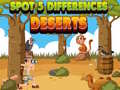 თამაშის Spot 5 Differences Deserts