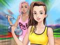 თამაშის Fitness Girls Dress Up