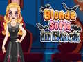 თამაშის Blonde Sofia In Black
