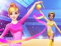 თამაშის Gymnastics Girls Dress Up Game