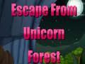 თამაშის Escape From Unicorn Forest