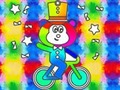 თამაშის Coloring Book: Monkey Rides Unicycle