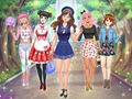 თამაშის High School Anime Dress Up