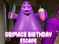 თამაშის Grimace Birthday Escape