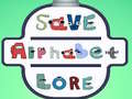 თამაშის Save the Alphabet lore