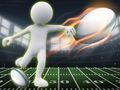 თამაშის Stickman Rugby Run And Kick