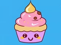 თამაშის Coloring Book: Cupcake