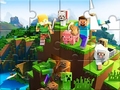 თამაშის Jigsaw Puzzle: Blockman