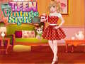 თამაშის Teen Vintage Style