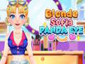 თამაშის Blonde Sofia Panda Eyes