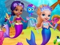 თამაშის Cute Mermaid Dress Up