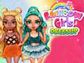 თამაშის Rainbow Girls Dress Up Challenge