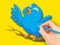 თამაშის Coloring Book: Bird