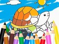 თამაშის Coloring Book: Sunny Turtle